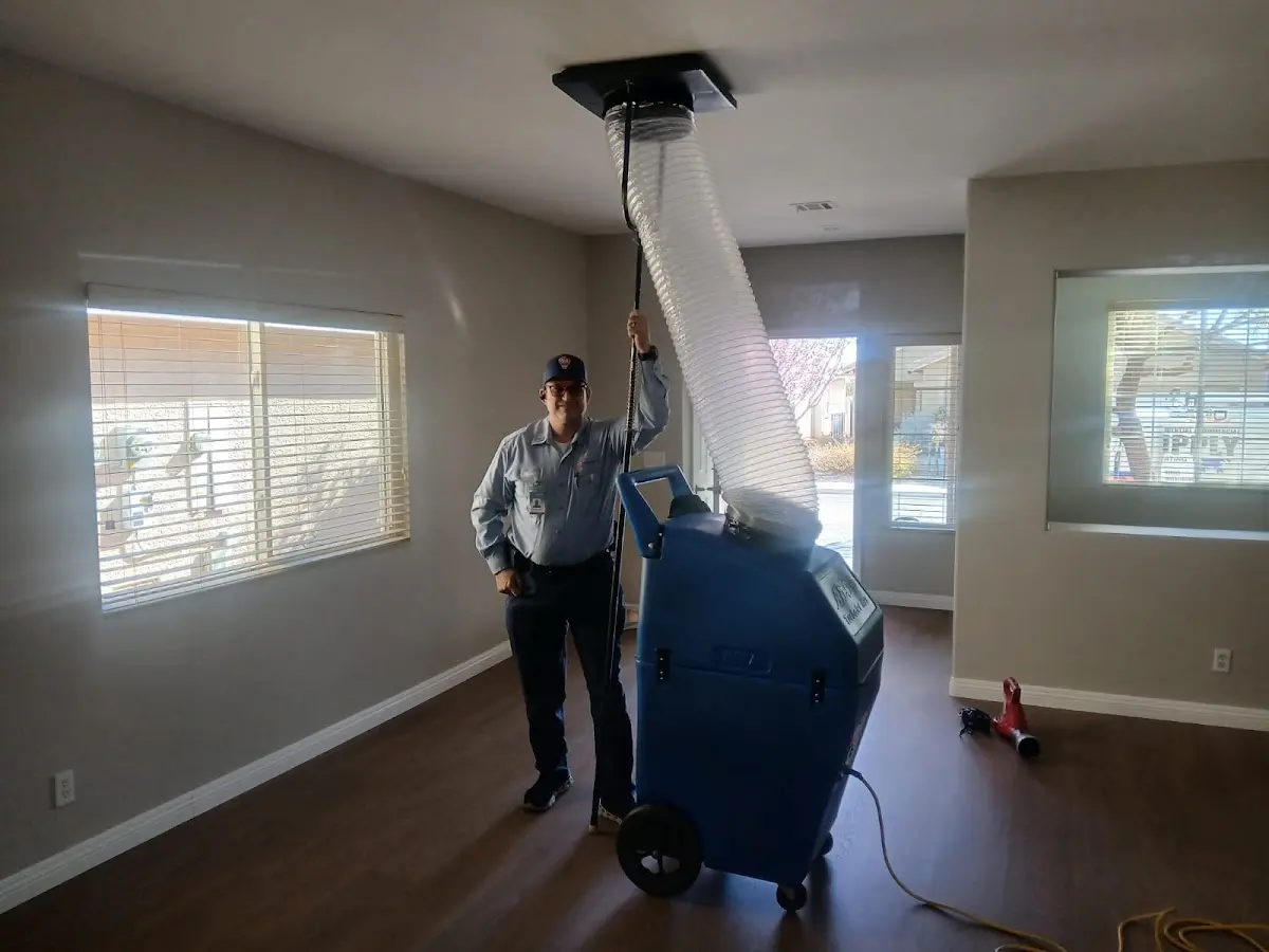 Professional Dryer Vent Cleaning work inside a Millstone home